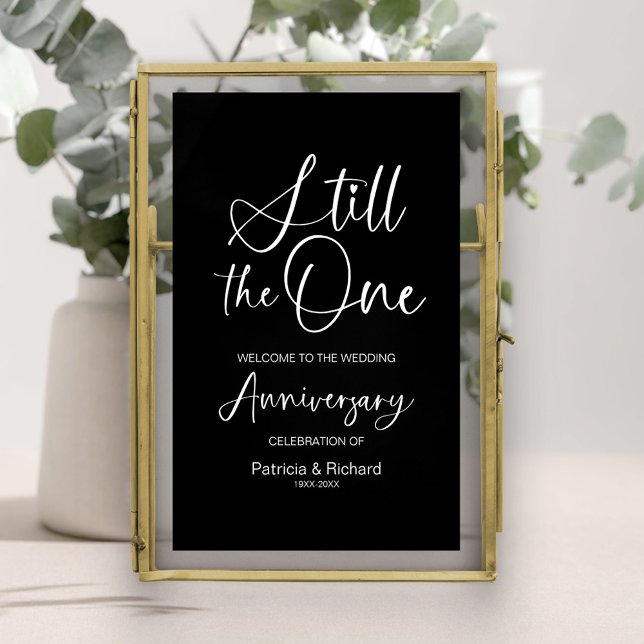 Noch immer das Willkommenszeichen eines Hochzeitst Poster (Von Creator hochgeladen)