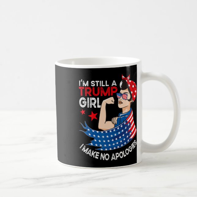 Noch immer ein Trump-Mädchen, das ich nicht entsch Kaffeetasse (Rechts)