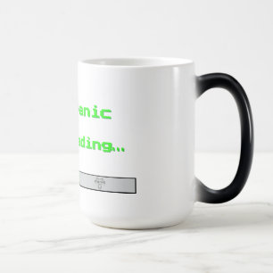 Noch ladende Wärme zeigt Tasse
