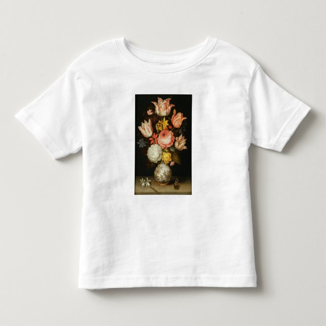 Noch Leben mit Blumen Kleinkind T-shirt (Vorderseite)