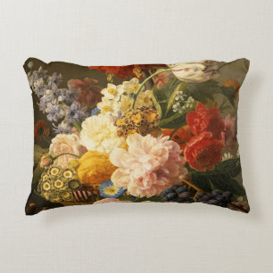 Noch Leben mit Blumen und Frucht, 1827 Dekokissen