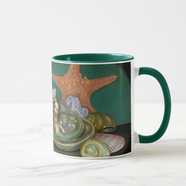 "Noch Leben mit eine Meerjungfrau-" der Tasse (Rechts)