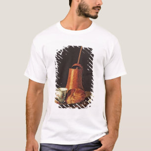Noch Leben mit einem trinkenden Schokoladen-Set, T-Shirt