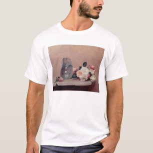 Noch Leben mit Rosen, 1889 (Öl auf Leinwand) T-Shirt