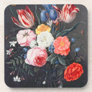 Noch Leben T32511 der Blumen in einem Vase, 1661 Untersetzer