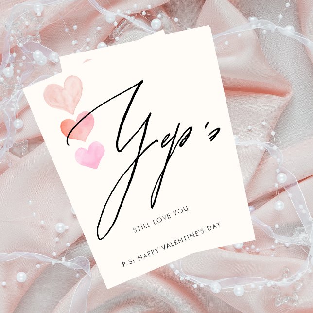 Noch Liebe Sie Valentine Tageskarte Einladung (This is without photo...)