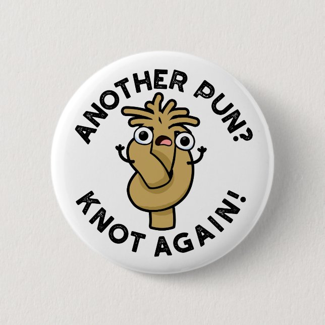 Noch mal? Nicht wieder Funny Pub Button (Vorderseite)