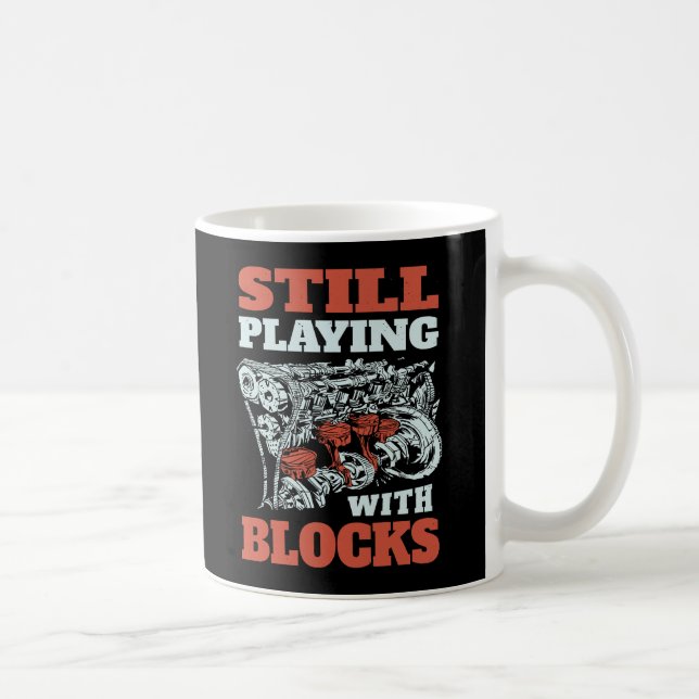 Noch mit Blockmechanik spielen Kaffeetasse (Rechts)