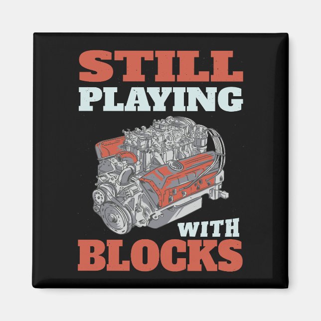 Noch mit Blockmechanik spielen Magnet (Vorne)