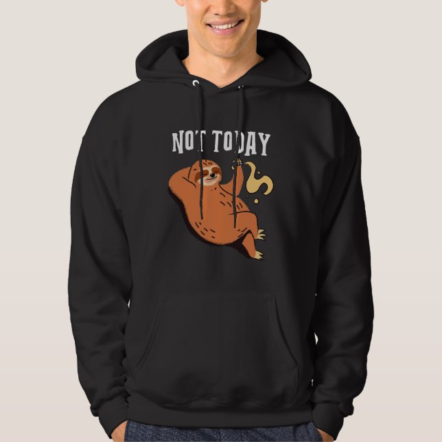 Noch nicht mit einem Drehmoment auf einem Tr Hoodie (Vorderseite)