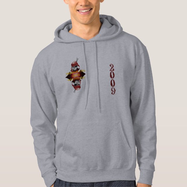 "Noch nicht Set!" 2009 Hoodie (Vorderseite)