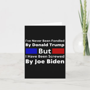 Noch nie von Donald Trump betreut worden, aber ich Karte