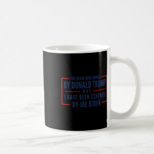 Noch nie von Donald Trump betrogen, aber geschrump Kaffeetasse