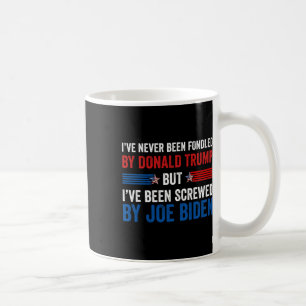 Noch nie von Donald Trump betrogen, aber Joe Biden Kaffeetasse