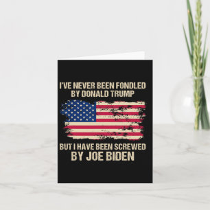 Noch nie von Donald Trump betrogen, aber von Trump Karte