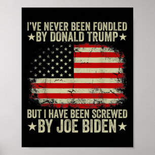 Noch nie von Donald Trump betrogen, aber von Trump Poster
