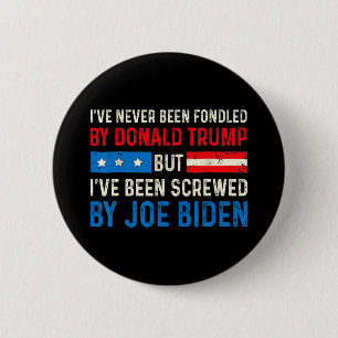 Noch nie von Trump betrogen, aber von Biden Electi Button