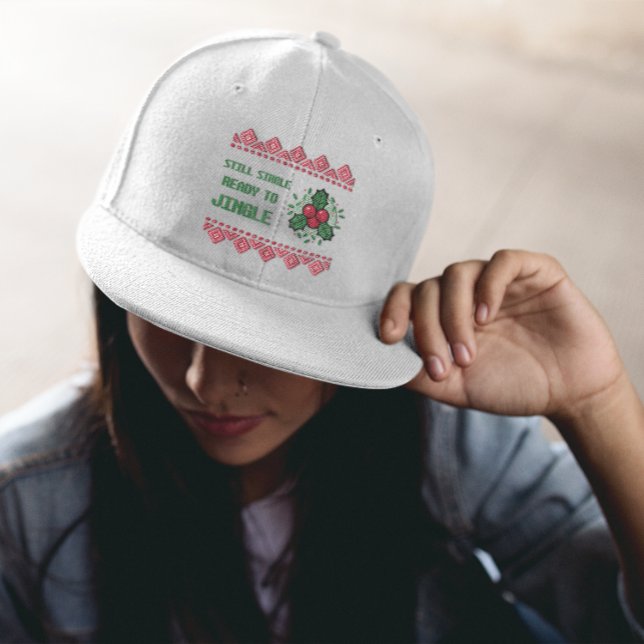 Noch Single bereit, Frauen Weihnachten lustig zu j Truckerkappe (Von Creator hochgeladen)