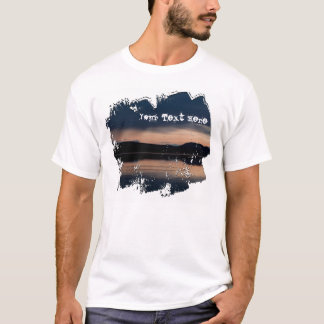 Noch Sonnenuntergang; Kundengerecht T-Shirt