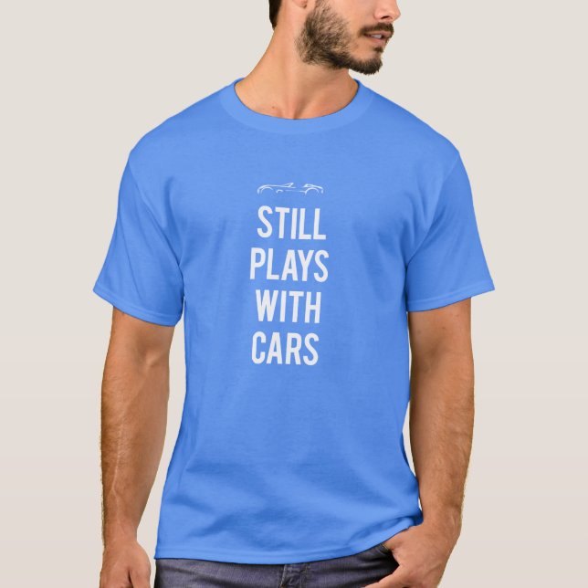 Noch Spiele mit Autos T-Shirt (Vorderseite)