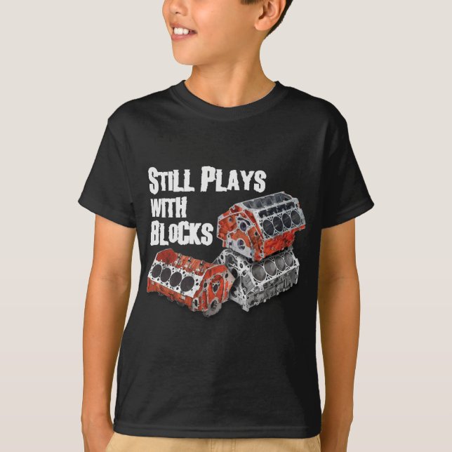 Noch Spiele mit Blöcken T-Shirt (Vorderseite)