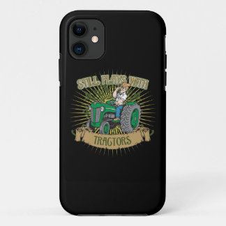 Noch Spiele mit grünen Traktoren iPhone 11 Hülle