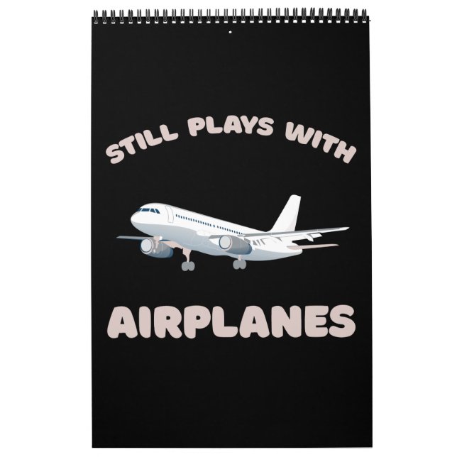 Noch spielt mit Flugzeugen Kalender (Titelbild)