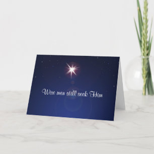 "Noch suchende" Weihnachtskarte Feiertagskarte