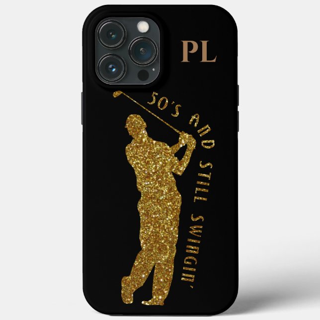Noch Swingin' Golfer 50 bis 59 Case-Mate iPhone Hülle (Rückseite)