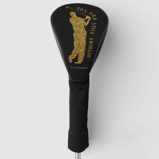 Noch Swingin' Golfer 80 bis 89 Golf Headcover (Vorderseite)
