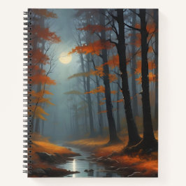 Noche de Otoño en el Río Notizbuch