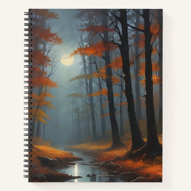 Noche de Otoño en el Río Notizbuch (Vorderseite)