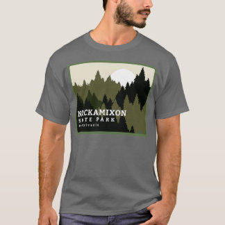 Nockamixon Staat Park Pennsylvania Forest Sunrise T-Shirt