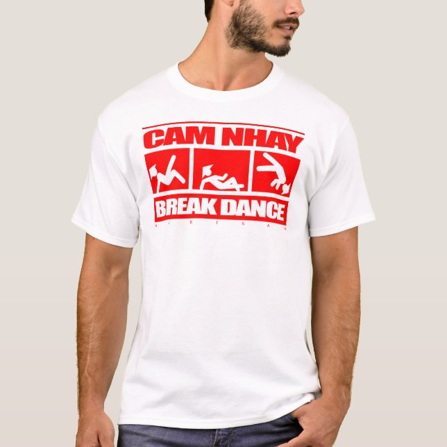 Nocken Nhay klassisches Rot T-Shirt (Vorderseite)