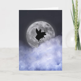 Nocturnal fliegende Schweine Karte