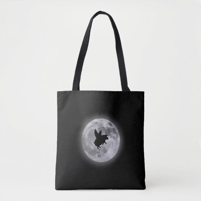 Nocturnal fliegende Schweine Tasche (Vorderseite)