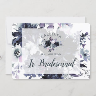 Nocturnal Floral Be My Jr. Bridesmaid Vorschlag