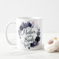Nocturnal Floral Wreath Chic Mutter der Braut