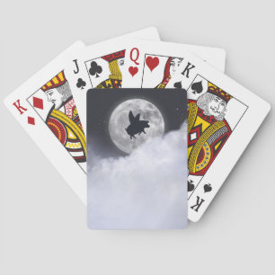 Nocturnal Flying Pig Bicycle Playing Cards Spielkarten