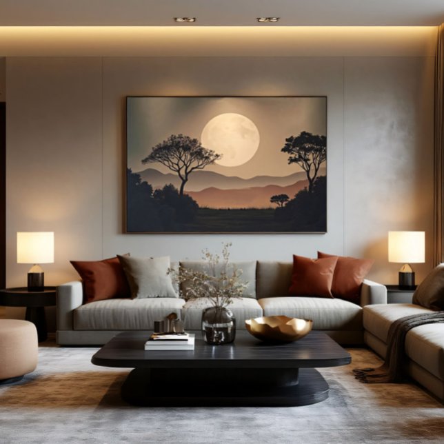 Nocturnal Serenity Leinwanddruck (Von Creator hochgeladen)