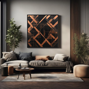 Nocturnale Bernstein-Geometrie Poster