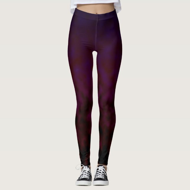 Nocturne Bloom Leggings (Vorderseite)