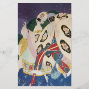 NOCTURNE MIT MASKEN / Venezianische MASKERN Briefpapier