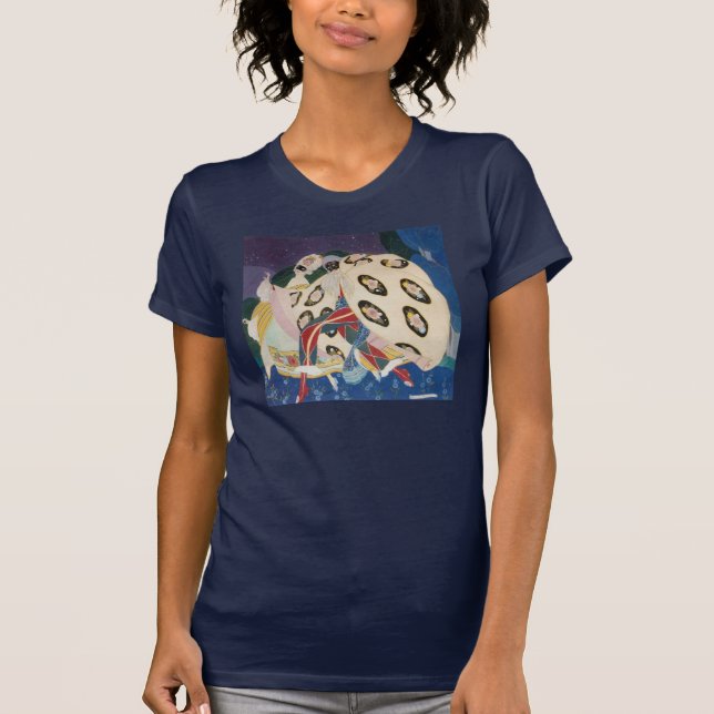 NOCTURNE MIT MASKEN / Venezianische MASKERN T-Shirt (Vorderseite)
