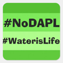 NoDAPL Aufkleber