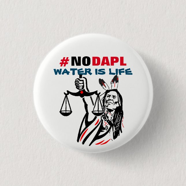 #NODAPL KNOPF BUTTON (Vorderseite)
