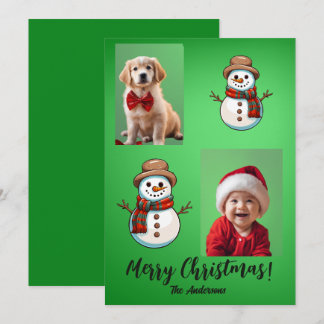 Noël 6 enfant, Joyeux Noël ! Carte de Noël