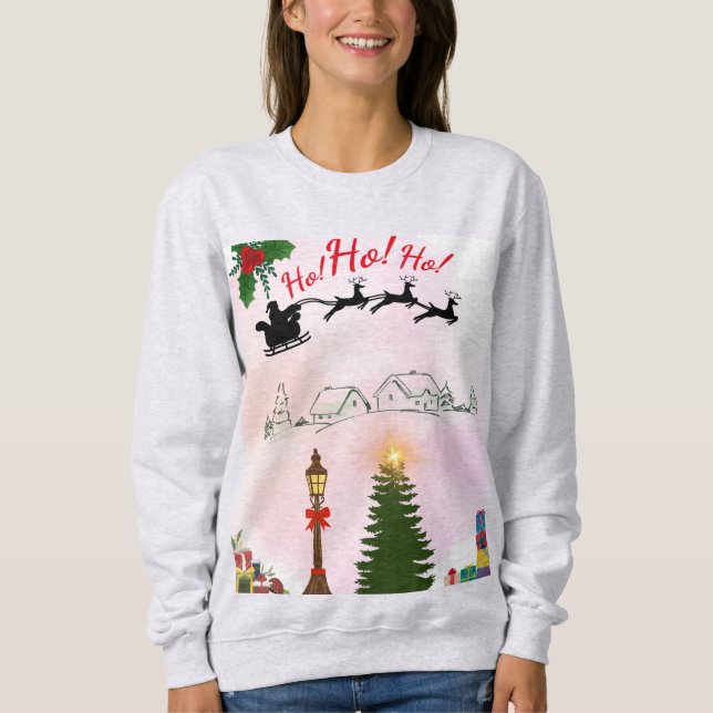 Noël à la Sweatshirt agricole (Devant)