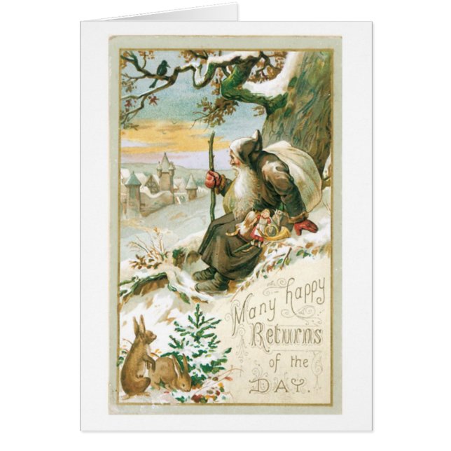 Noël à l'ancienne, Père Noël (Devant)