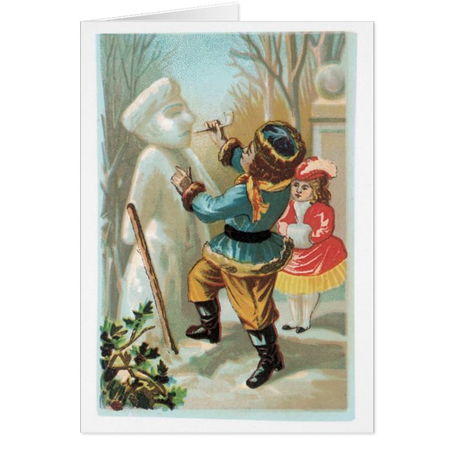 Noël à l'ancienne, Snowman (Devant)
